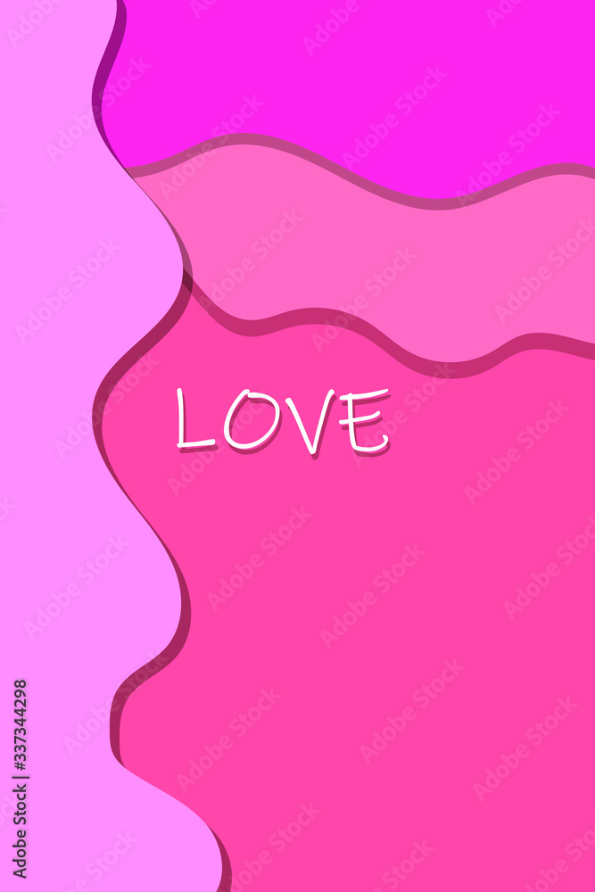 vector illustration of a pink background