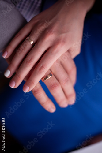 hands of the groom and bride © Tatiana