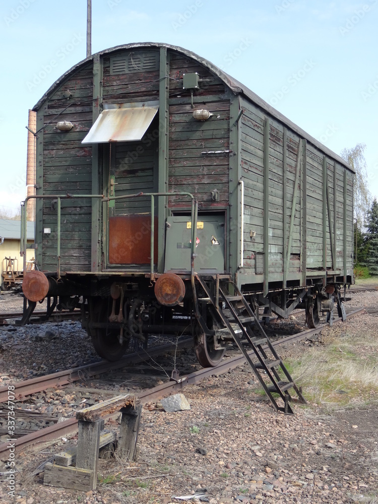 historischer Güterwagen