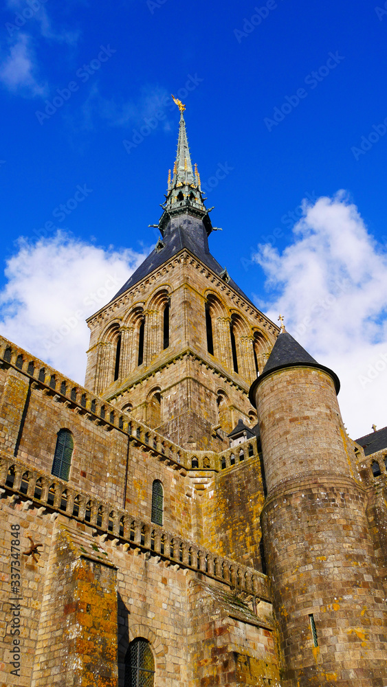 Tour de la cathédrale du Mont-Saint-Michel