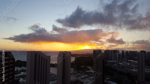 Sunsets in Waikiki