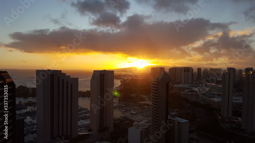 Sunsets in Waikiki