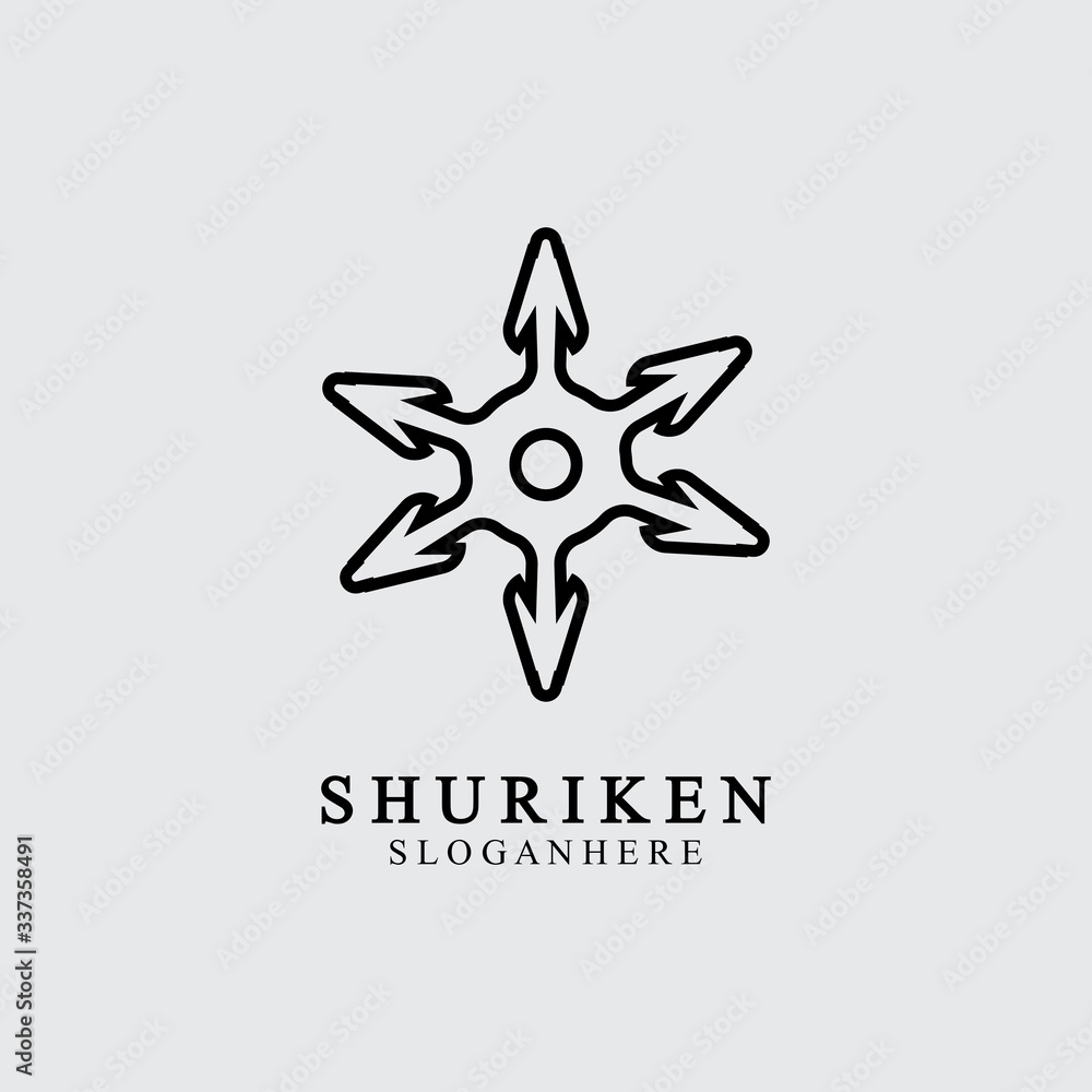 ninja shuriken black solid icon modern design, isolated on white background. flat style for graphic design template. suitable for logo, web, UI, mobile app. vector illustration ninja shuriken black solid icon modern design, isolated on white background. flat style for graphic design template. suitable for logo, web, UI, mobile app. vector illustration
