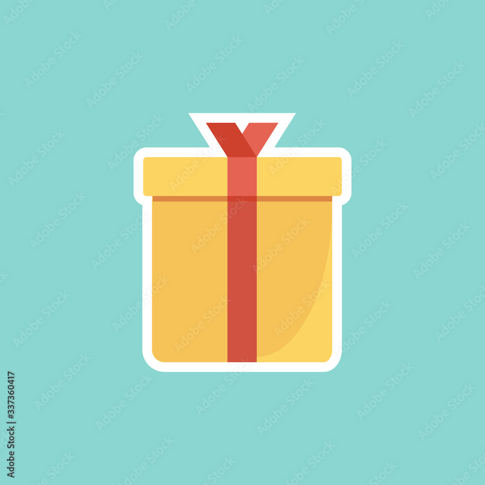 Gift boxes. Flat gift box decoration design. Present box, holiday surprise birthday gifts and gifts paper package shopping, color greeting box anniversary party symbol. Gift boxes. Flat gift box decoration design. Present box, holiday surprise birthday gifts and gifts paper package shopping, color greeting box anniversary party symbol.