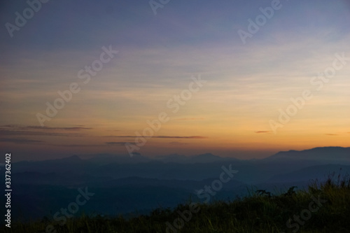 sunrise over the mountains © jennythetraveler