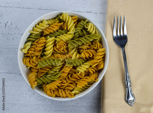 rotini veggie pasta photo