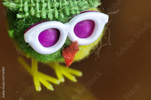 Easter chick with glasses  in hdr shoot with pentax k3 and smc PENTAX-D FA MACRO 100mmF2.8 WR