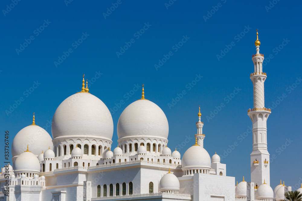 Fototapeta premium Sheikh Zayed Mosque in Abu Dhabi