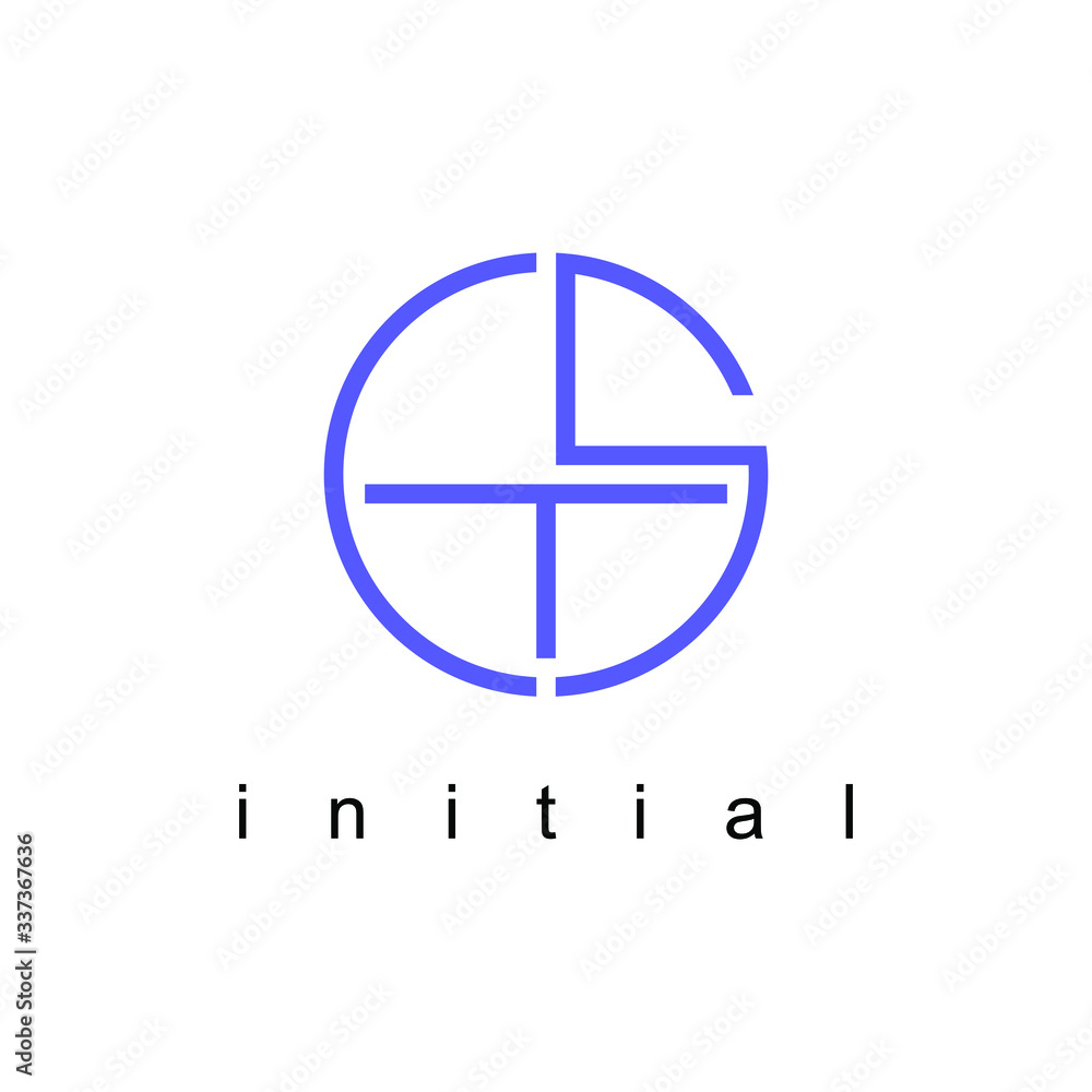 cts letter logo design vector illustration cts letter logo design vector illustration