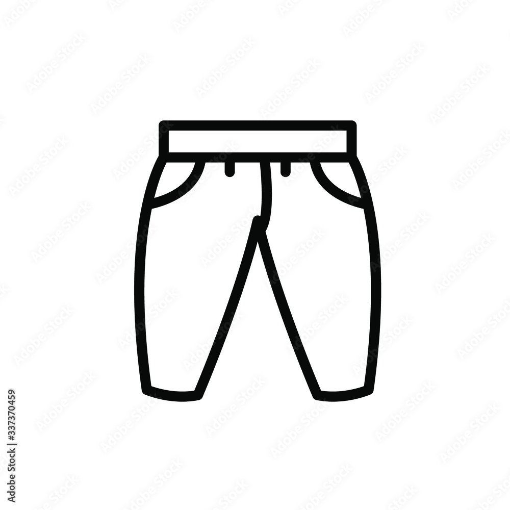 Trousers Icon Vector , Template Best Emblem Isolated Illustration , Logo Design Male Female Fashion Icons , Clothes Outline Solid Background White
Trousers Icon Vector , Template Best Emblem Isolated Illustration , Logo Design Male Female Fashion Icons , Clothes Outline Solid Background White