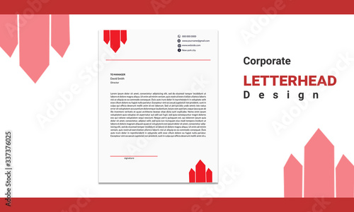 Corporate Letterhead design