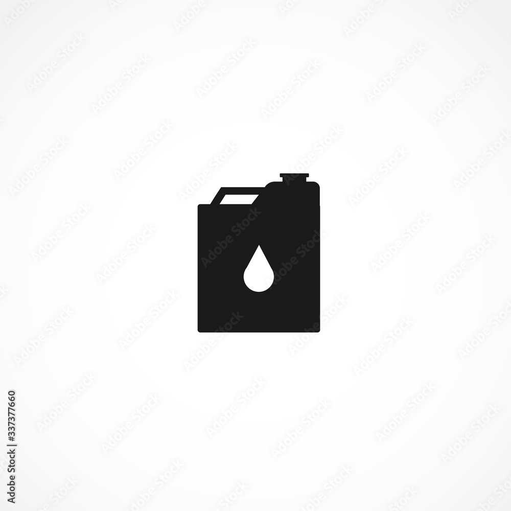 petrol cancanister. vector oil can icon. isolated vector element petrol cancanister. vector oil can icon. isolated vector element