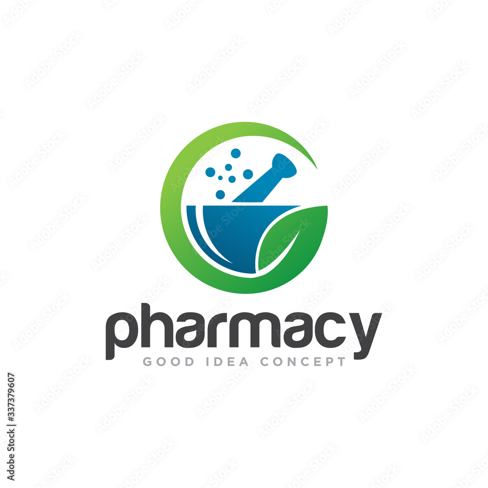Obraz premium Pharmacy Logo Icon Design Vector