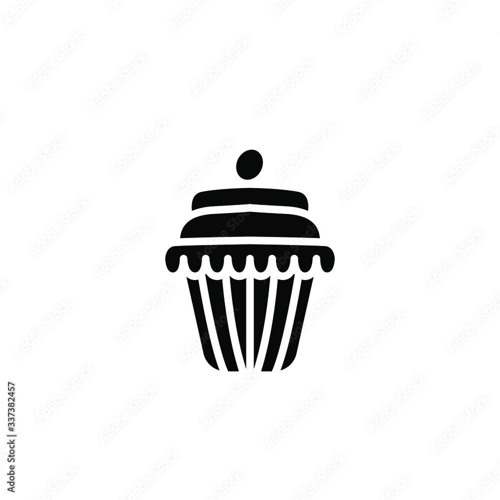 Cupcake Icon Vector Design Emblem Isolated Illustration , Template Logo Design Simple Food Business Bakery , Holiday Party Birthday . Outline Solid Background White
Cupcake Icon Vector Design Emblem Isolated Illustration , Template Logo Design Simple Food Business Bakery , Holiday Party Birthday . Outline Solid Background White