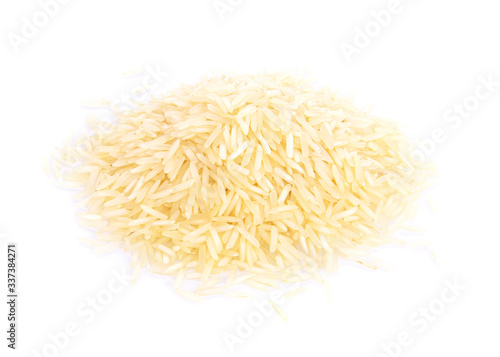 rice  isolated on white background