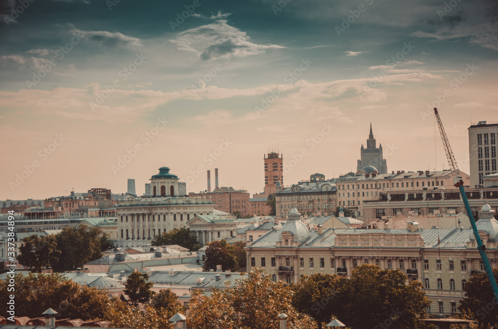 panorama of Moscow