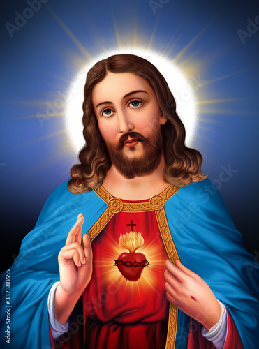 Slika na platnu DIVINE MERCY OF JESUS CHRIST