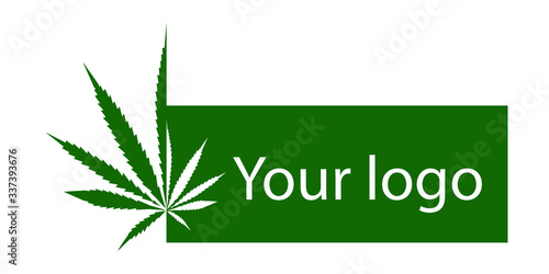 Cannabis logo vector
