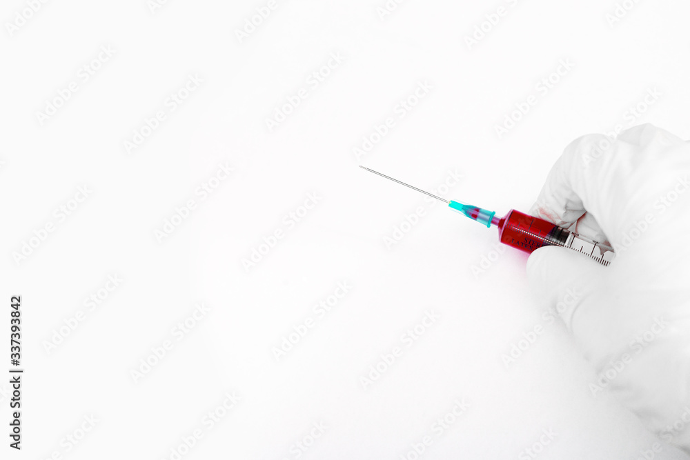 vaccine for virus - obrazy, fototapety, plakaty 