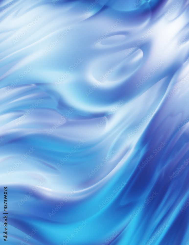 Fluid abstract background with colorful gradient. 2D illustration of modern movement. Fluid abstract background with colorful gradient. 2D illustration of modern movement.