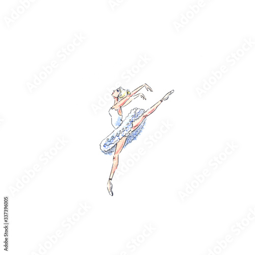 Lady dancing for 12 Days of Christmas Charms