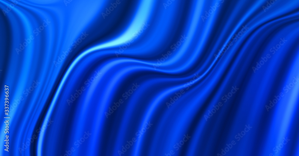 Obraz premium Abstract background with curved lines. Colorful illustration in abstract style with gradient. Vibrant wave pattern with striped texture.