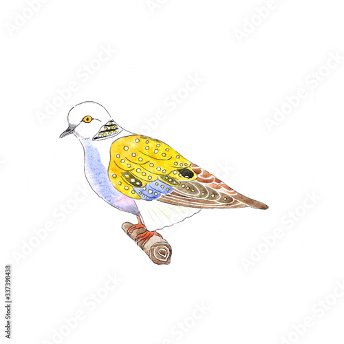 Turtle Dove for 12 Days of Christmas Charms