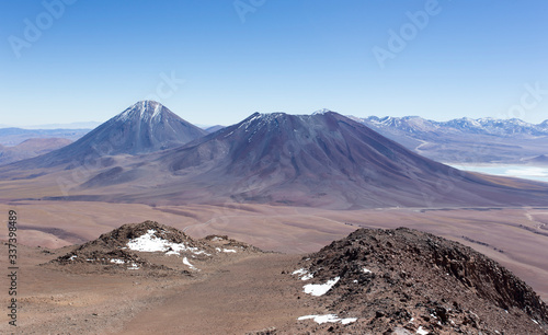 A panoramic view from the top of volcano Toco
