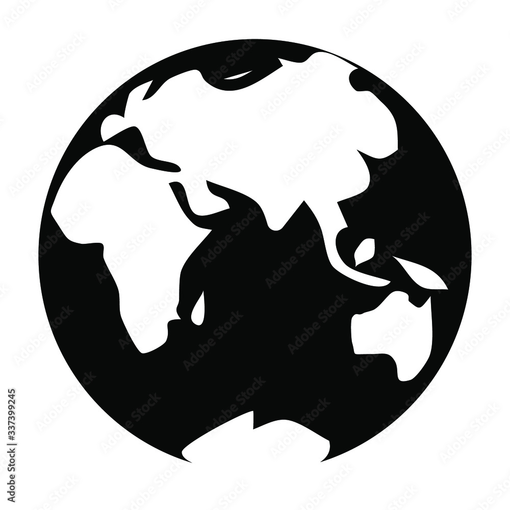 earth globe vector illustration earth globe vector illustration
