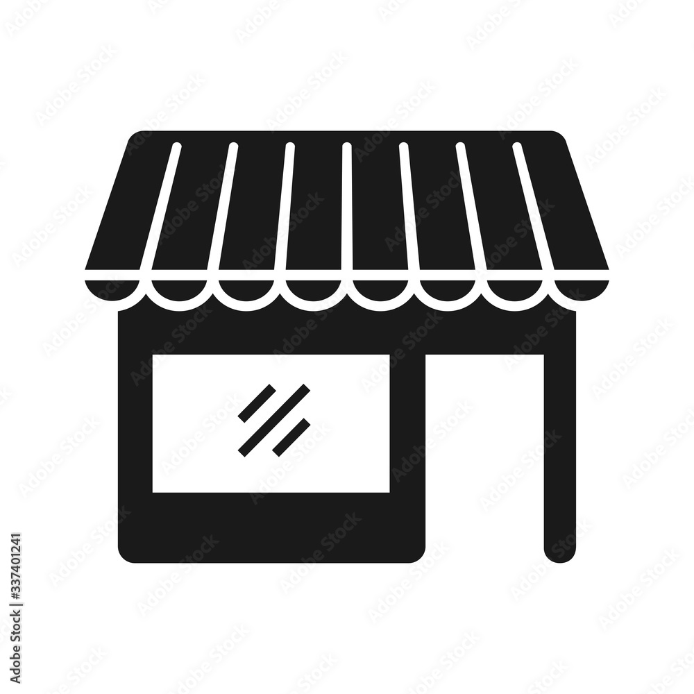 store vector icon in trendy flat style store vector icon in trendy flat style