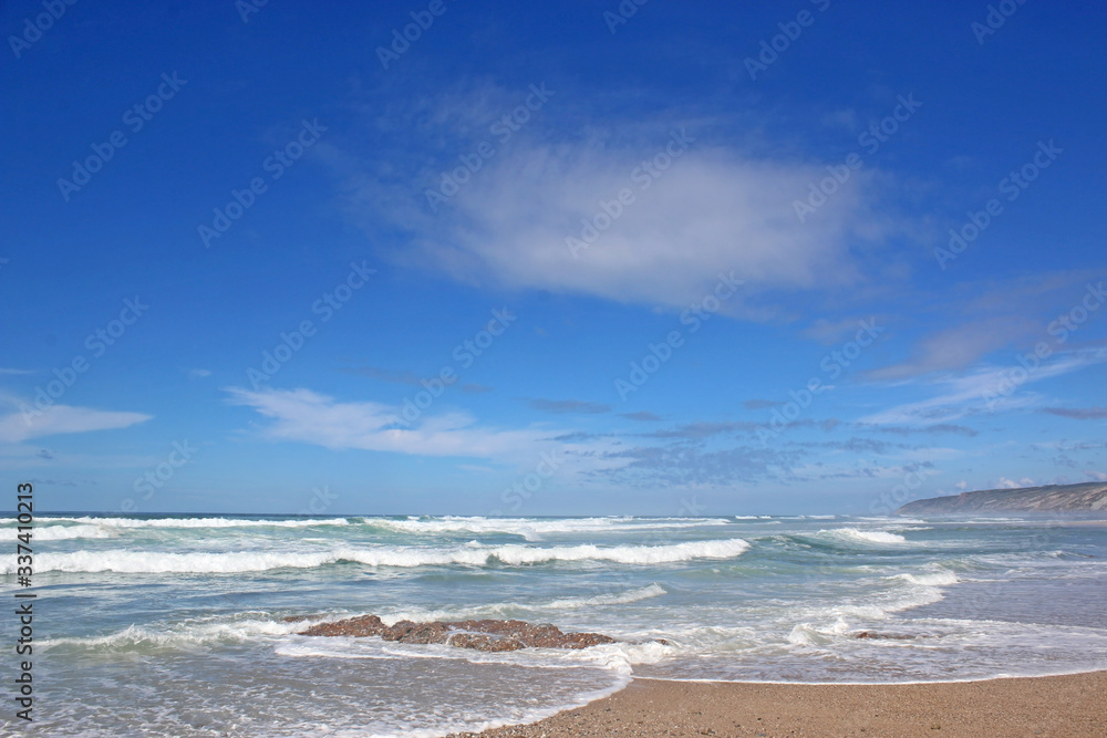 Fototapeta premium Bom Sucesso Beach, Portugal 