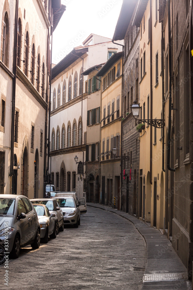 empty italian street