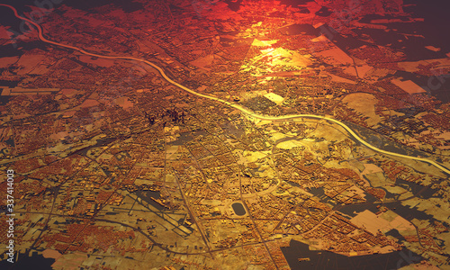 WARSAW CITY MAP 