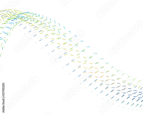 Abstract background blend wave line design for Wallpaper, Banner, Background, Card, Book Illustration, landing page