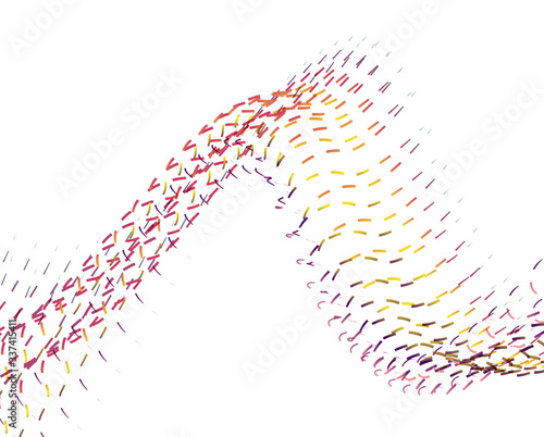Abstract background blend wave line design for Wallpaper, Banner, Background, Card, Book Illustration, landing page