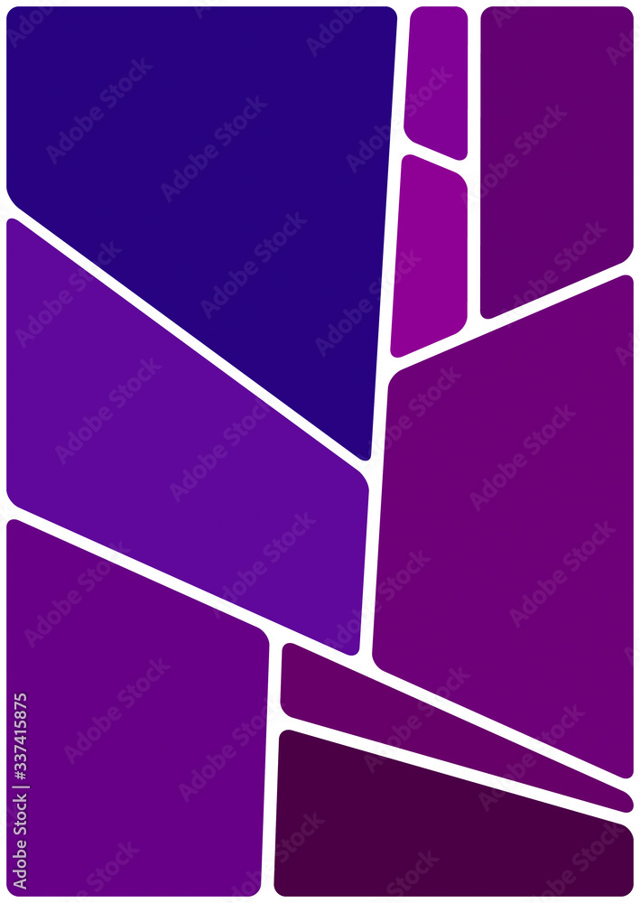 Colorful illustration with blank white space. Abstract geometric pattern. Mosaic background. Geometrical multicolored shapes. Colorful illustration with blank white space. Abstract geometric pattern. Mosaic background. Geometrical multicolored shapes.