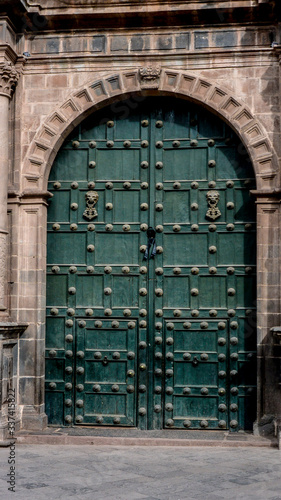 Old doorway, Cusco, Peru