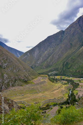 view from inca trail