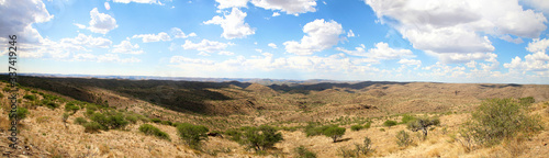 Landscape in Namibia - On the road to Etosha