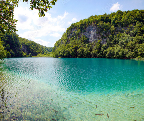 Valokuva Plitvice Lakes National Park is the oldest national park in Southeast Europe and the largest national park in Croatia