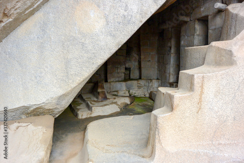 Inca trail, Machu Picchu, architecture details
