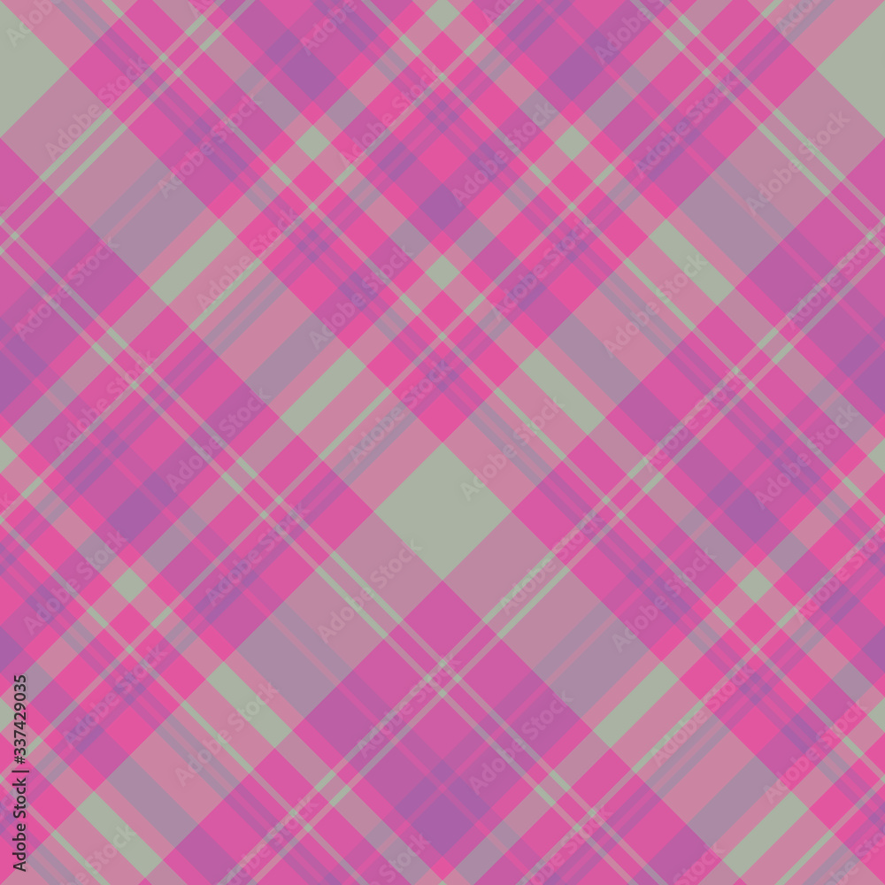 Seamless pattern in fascinating cute pink, violet, gray colors for plaid, fabric, textile, clothes, tablecloth and other things. Vector image. 2 Seamless pattern in fascinating cute pink, violet, gray colors for plaid, fabric, textile, clothes, tablecloth and other things. Vector image. 2