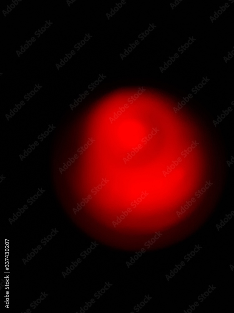 Red spot on a black background - Lilleaker Red spot on a black background - Lilleaker