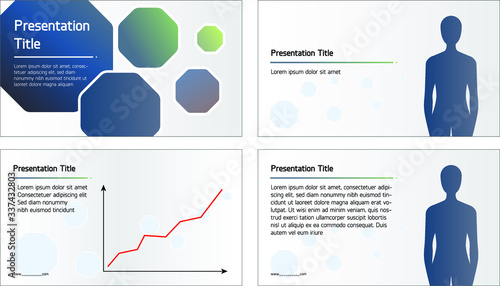 Training presentation template. Business presentation template