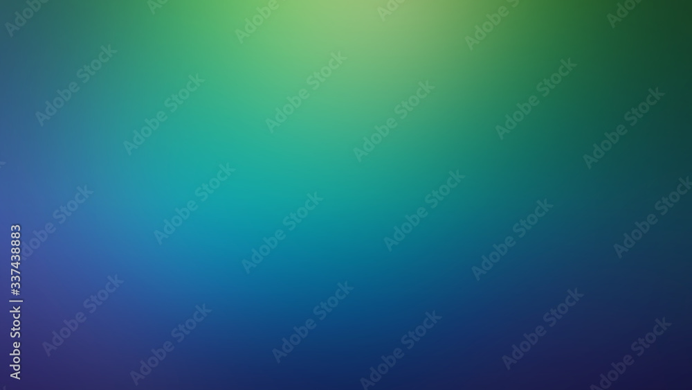 Green and Blue Defocused Blurred Motion Abstract Background Texture, Illustration - obrazy, fototapety, plakaty 