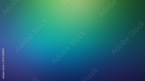 Green and Blue Defocused Blurred Motion Abstract Background Texture, Illustration