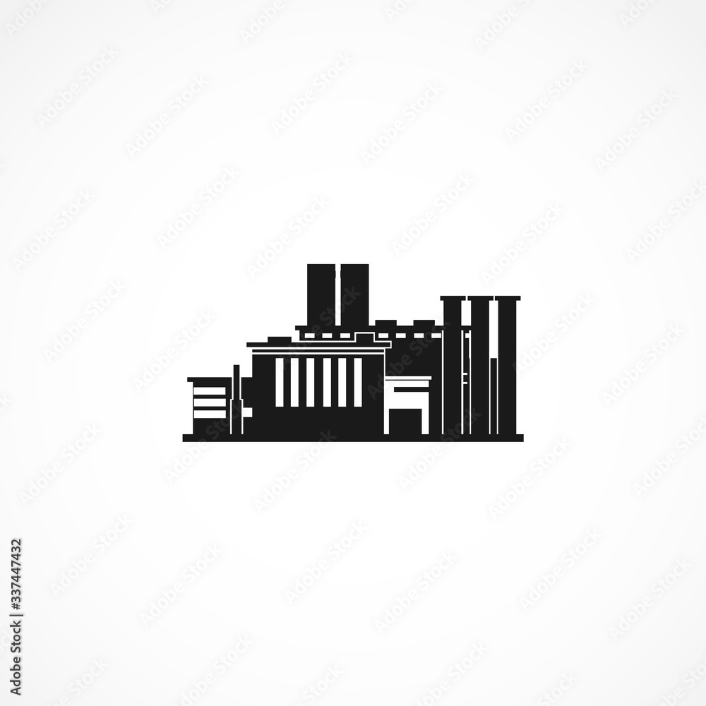 factory icon. isolated vector element factory icon. isolated vector element