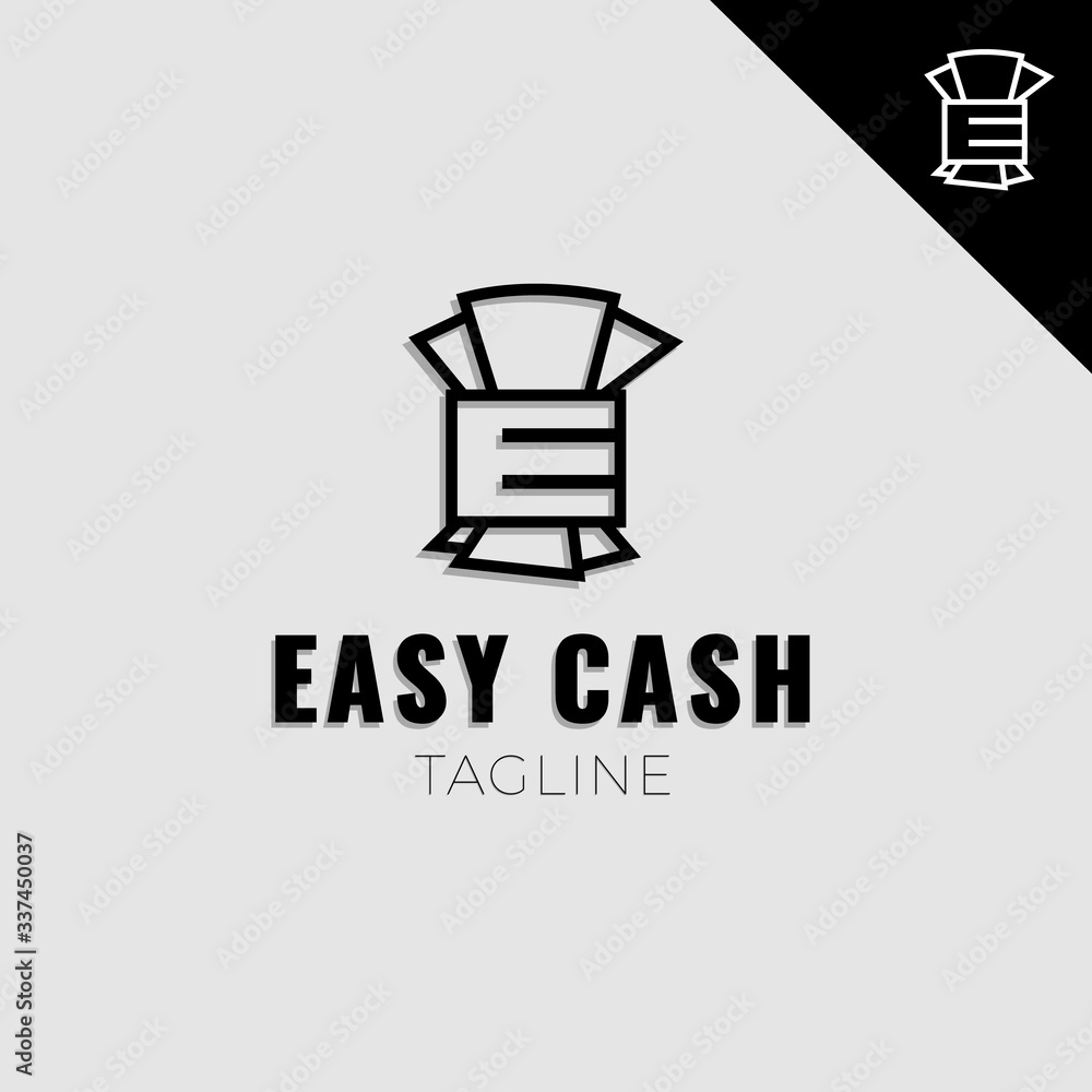 Easy Cash Simple Logo