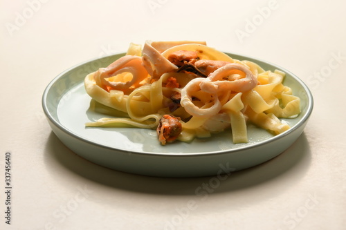 pasta with shrimps