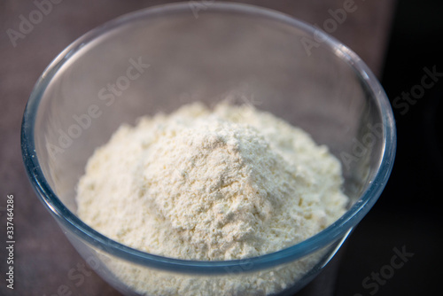 bowl of flour